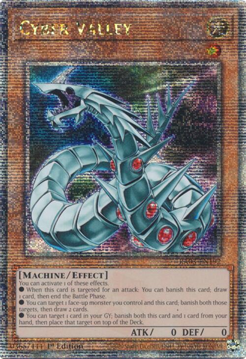 Cyber Valley (Quarter Century Secret Rare) [RA03-EN192] Quarter Century Secret Rare | Shuffle n Cut Hobbies & Games