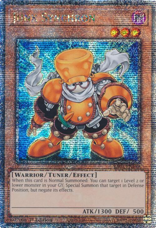 Junk Synchron (Quarter Century Secret Rare) [RA03-EN199] Quarter Century Secret Rare | Shuffle n Cut Hobbies & Games