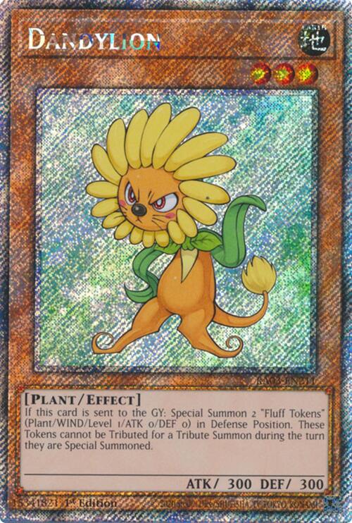 Dandylion (Platinum Secret Rare) [RA03-EN211] Platinum Secret Rare | Shuffle n Cut Hobbies & Games