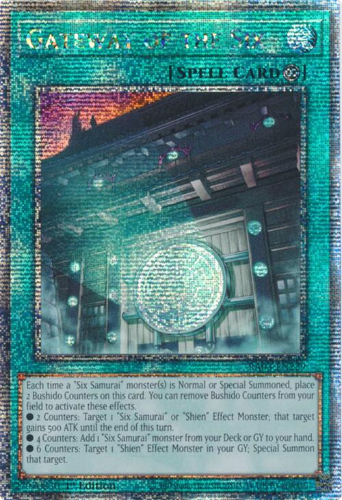 Gateway of the Six (Quarter Century Secret Rare) [RA03-EN229] Quarter Century Secret Rare | Shuffle n Cut Hobbies & Games