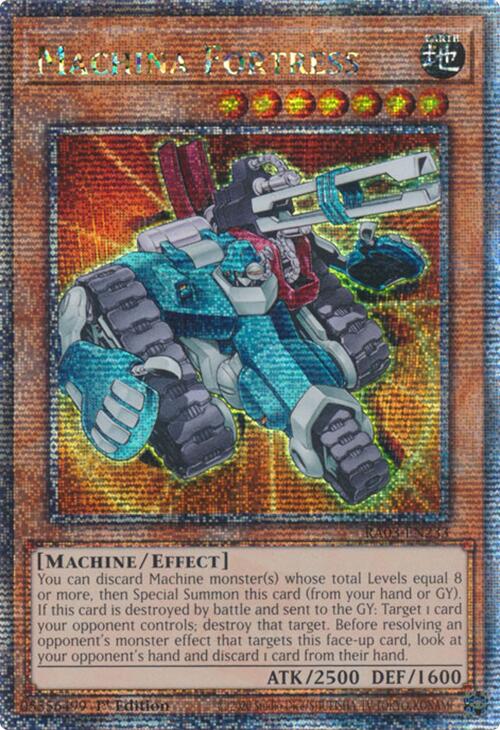 Machina Fortress (Quarter Century Secret Rare) [RA03-EN233] Quarter Century Secret Rare | Shuffle n Cut Hobbies & Games