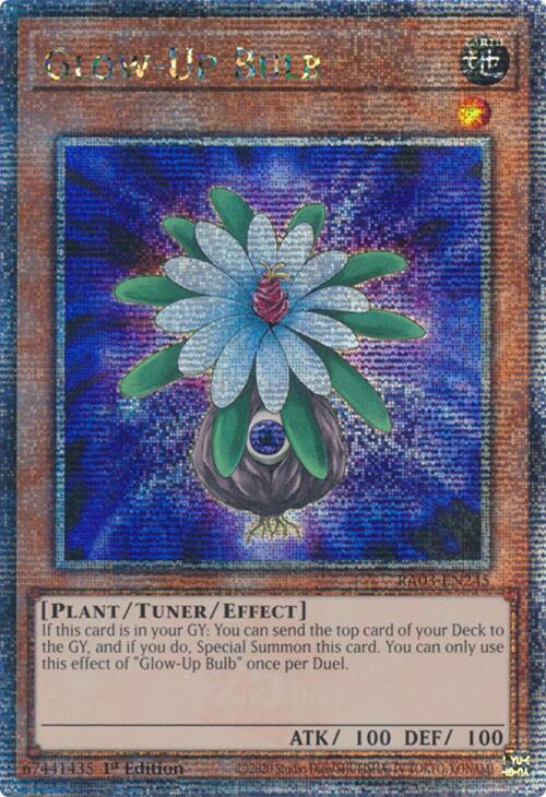 Glow-Up Bulb (Quarter Century Secret Rare) [RA03-EN245] Quarter Century Secret Rare | Shuffle n Cut Hobbies & Games