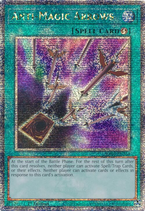 Anti-Magic Arrows (Quarter Century Secret Rare) [RA03-EN264] Quarter Century Secret Rare | Shuffle n Cut Hobbies & Games