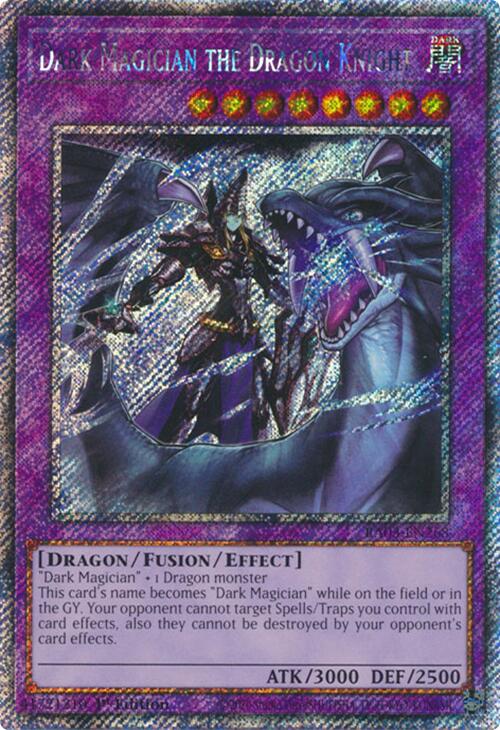 Dark Magician the Dragon Knight (Platinum Secret Rare) [RA03-EN268] Platinum Secret Rare | Shuffle n Cut Hobbies & Games