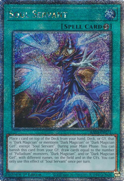 Soul Servant (Quarter Century Secret Rare) [RA03-EN271] Quarter Century Secret Rare | Shuffle n Cut Hobbies & Games