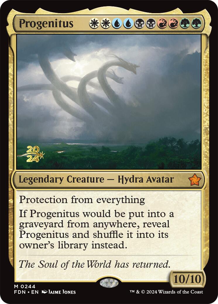 Progenitus [Foundations Prerelease Promos] | Shuffle n Cut Hobbies & Games