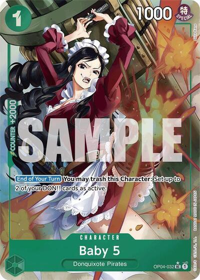 Baby 5 (OP04-032) (Full Art) [Premium Booster -The Best-] | Shuffle n Cut Hobbies & Games