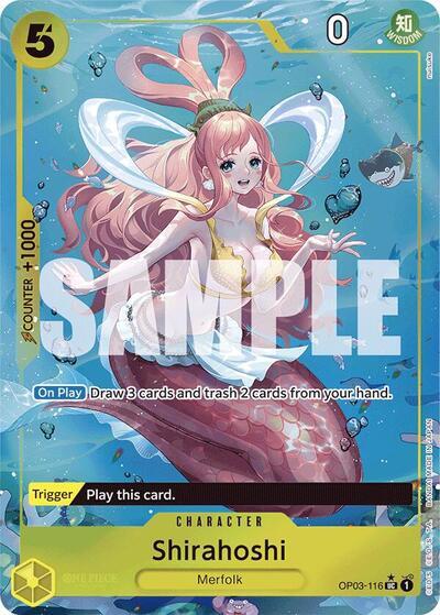 Shirahoshi (OP03-116) (Full Art) [Premium Booster -The Best-] | Shuffle n Cut Hobbies & Games