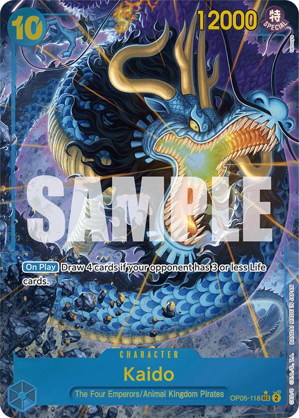 Kaido (OP05-118) (Alternate Art) [Premium Booster -The Best-] | Shuffle n Cut Hobbies & Games