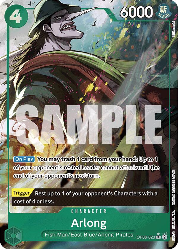 Arlong (Full Art) [Premium Booster -The Best-] | Shuffle n Cut Hobbies & Games