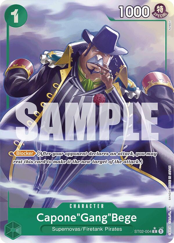 Capone"Gang"Bege (ST02-004) (Alternate Art) [Premium Booster -The Best-] | Shuffle n Cut Hobbies & Games