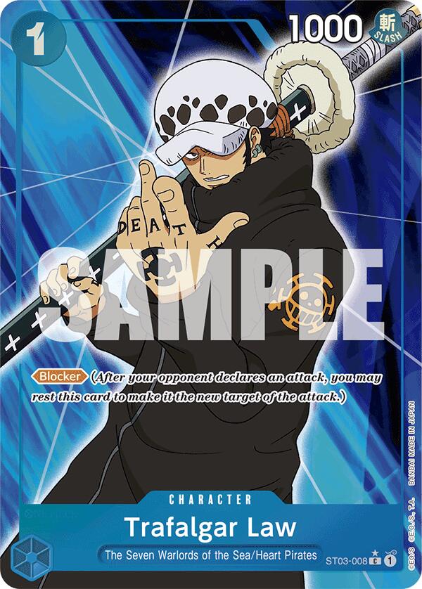 Trafalgar Law (ST03-008) (Full Art) [Premium Booster -The Best-] | Shuffle n Cut Hobbies & Games