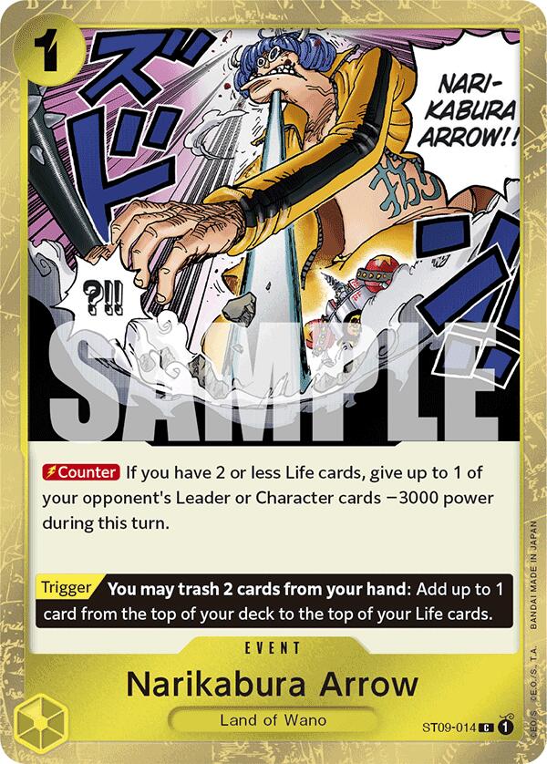 Narikabura Arrow (Jolly Roger Foil) [Premium Booster -The Best-] | Shuffle n Cut Hobbies & Games