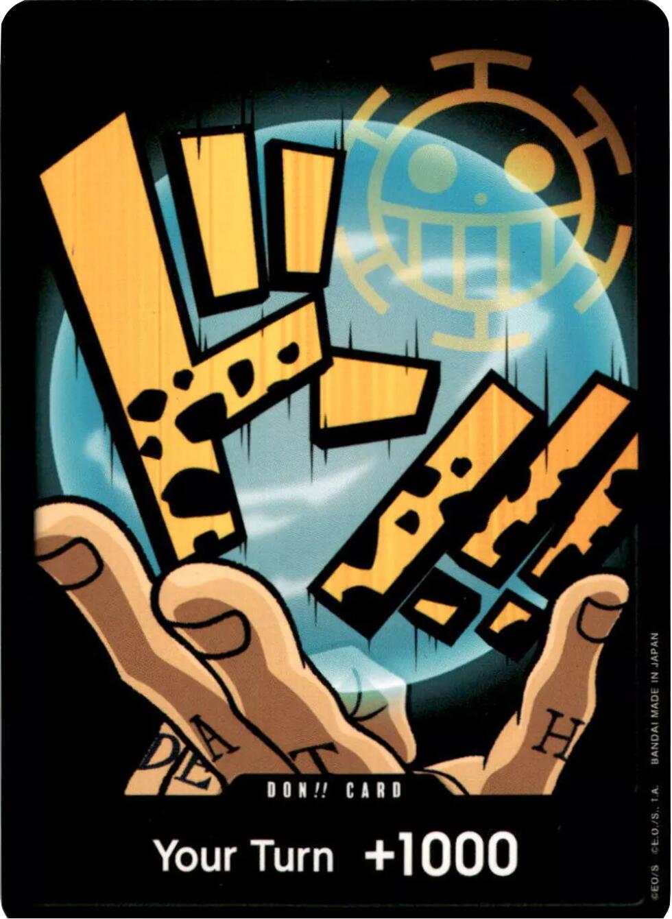 DON!! Card (Trafalgar Law) [Premium Booster -The Best-] | Shuffle n Cut Hobbies & Games