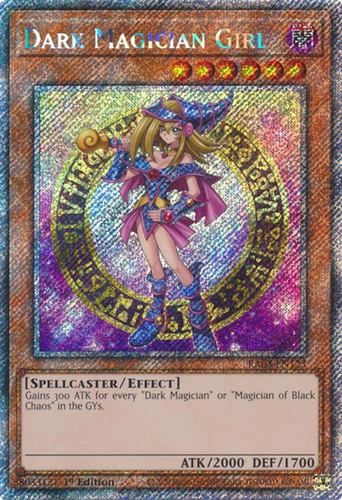 Dark Magician Girl (Platinum Secret Rare) (B) [RA03-EN123] Platinum Secret Rare | Shuffle n Cut Hobbies & Games