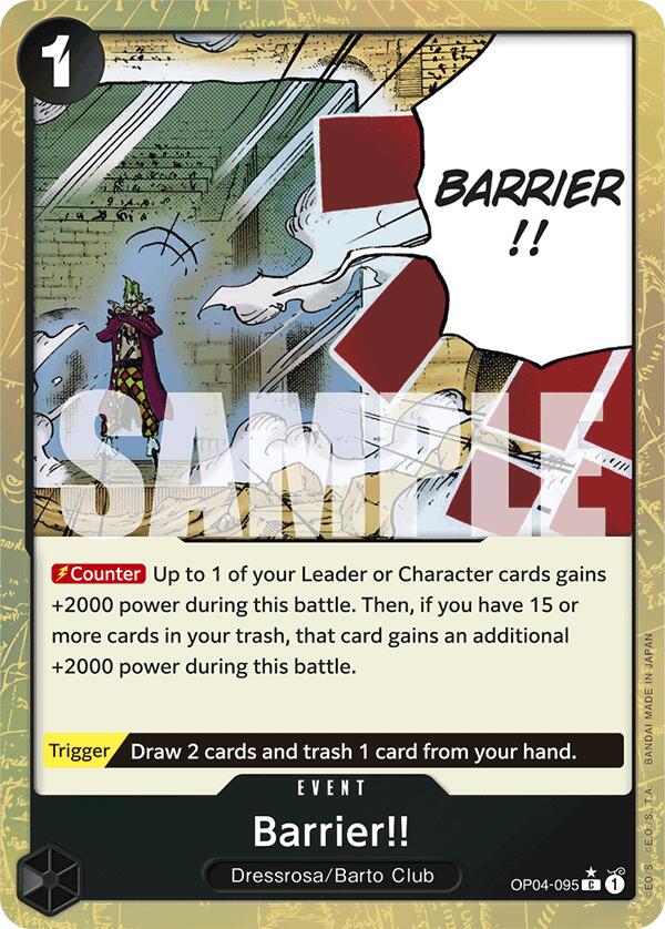 Barrier!! (Textured Foil) [Premium Booster -The Best-] | Shuffle n Cut Hobbies & Games