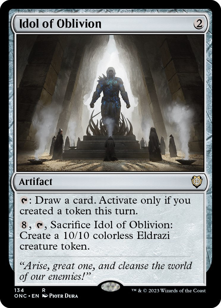 Idol of Oblivion [Phyrexia: All Will Be One Commander] | Shuffle n Cut Hobbies & Games