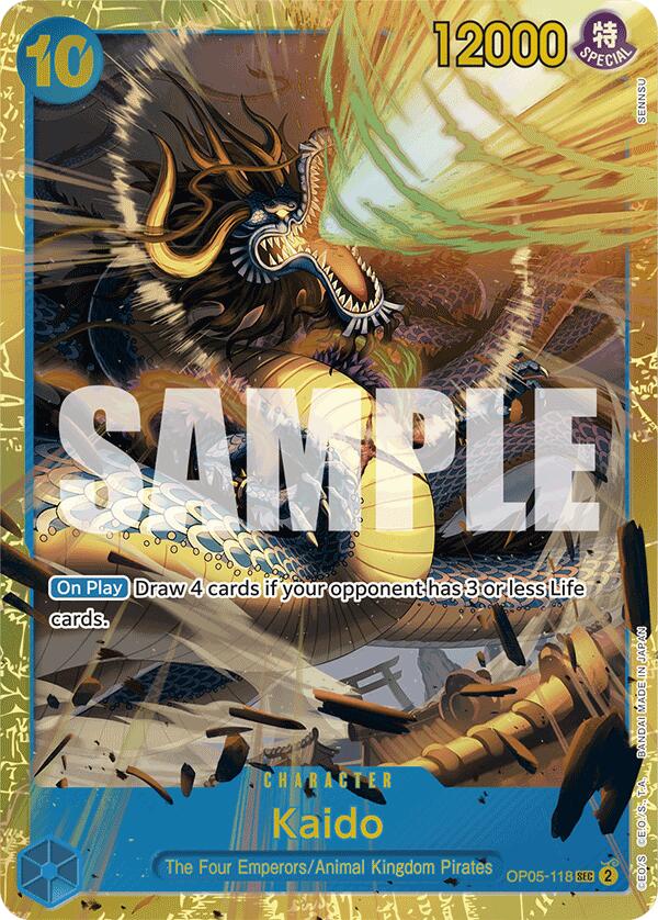 Kaido (OP05-118) (Reprint) [Premium Booster -The Best-] | Shuffle n Cut Hobbies & Games