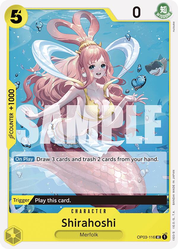 Shirahoshi (OP03-116) (Reprint) [Premium Booster -The Best-] | Shuffle n Cut Hobbies & Games