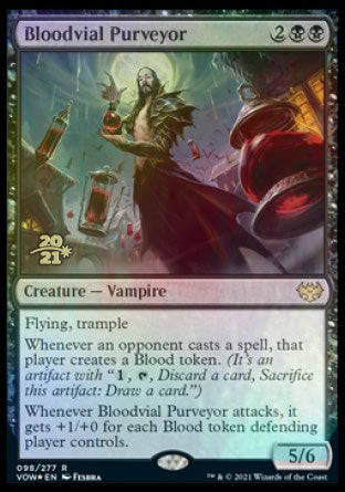 Bloodvial Purveyor [Innistrad: Crimson Vow Prerelease Promos] | Shuffle n Cut Hobbies & Games