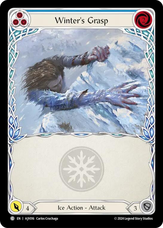 Winter's Grasp (Blue) [AJV016] (Armory Deck: Jarl Vetreidi) | Shuffle n Cut Hobbies & Games