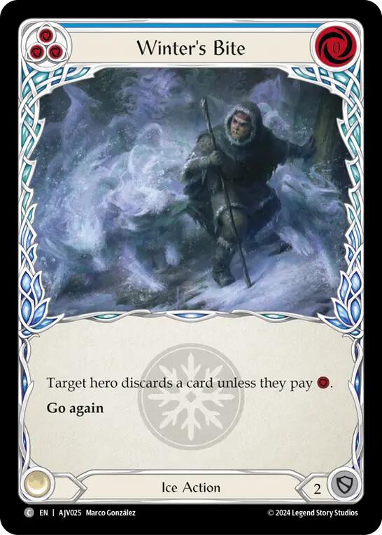 Winter's Bite (Blue) [AJV025] (Armory Deck: Jarl Vetreidi) | Shuffle n Cut Hobbies & Games