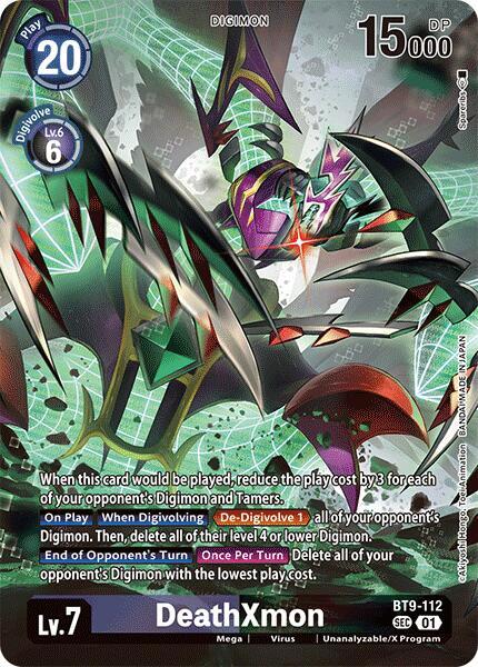 DeathXmon [BT9-112] (Alternate Art) [Special Limited Set] | Shuffle n Cut Hobbies & Games