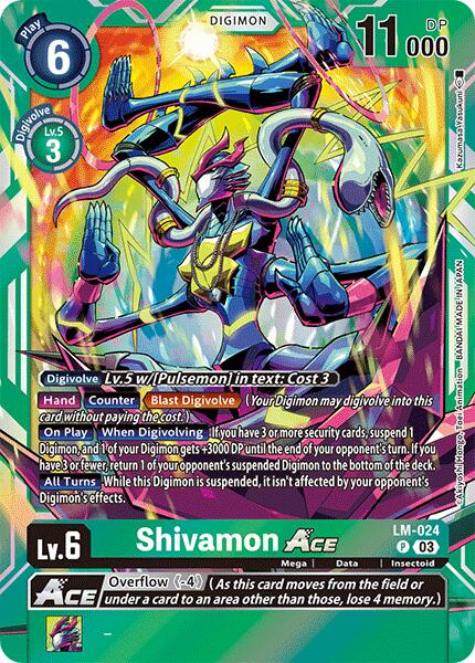 Shivamon ACE [LM-024] [Special Limited Set] | Shuffle n Cut Hobbies & Games