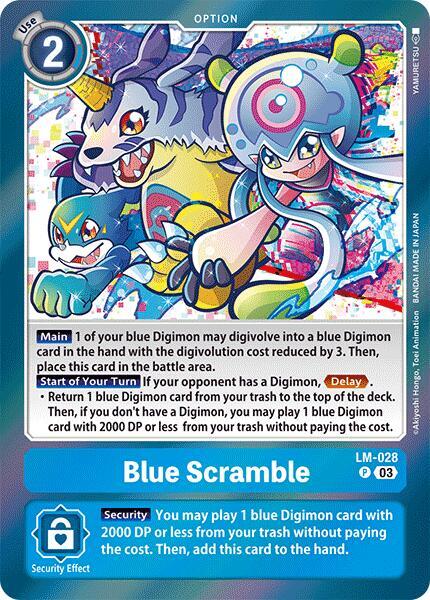 Blue Scramble [LM-028] [Special Limited Set] | Shuffle n Cut Hobbies & Games