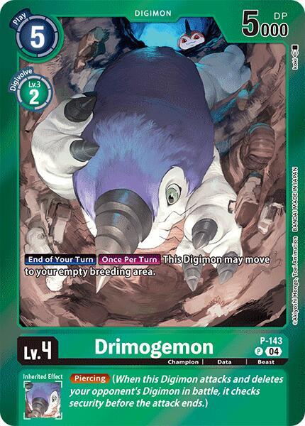 Drimogemon [P-143] (Reprint) [Special Limited Set] | Shuffle n Cut Hobbies & Games