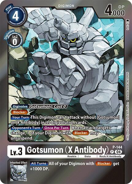 Gotsumon [P-144] (X Antibody) (Reprint) [Special Limited Set] | Shuffle n Cut Hobbies & Games