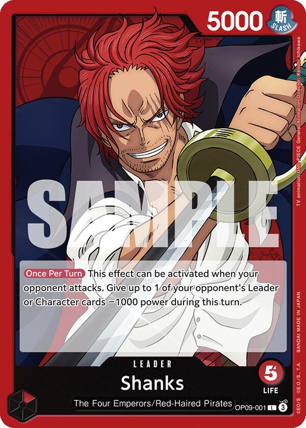 Shanks [Emperors in the New World] | Shuffle n Cut Hobbies & Games