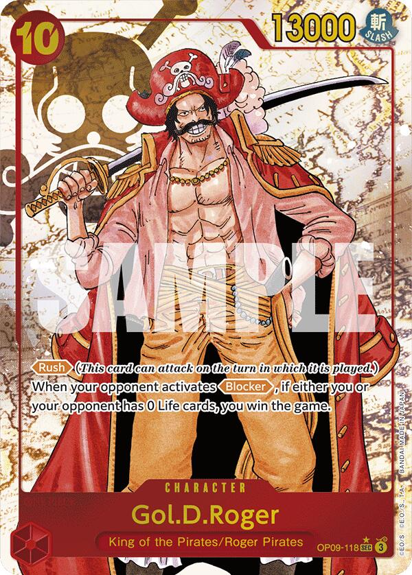 Gol.D.Roger (Alternate Art) [Emperors in the New World] | Shuffle n Cut Hobbies & Games