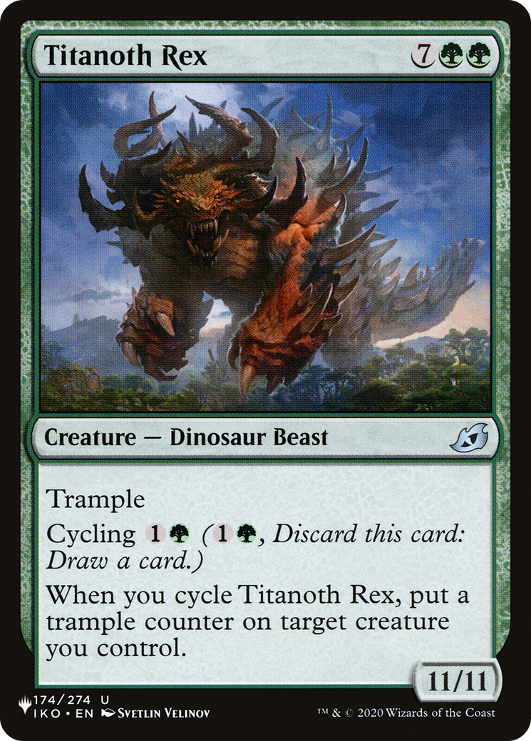 Titanoth Rex [The List] | Shuffle n Cut Hobbies & Games