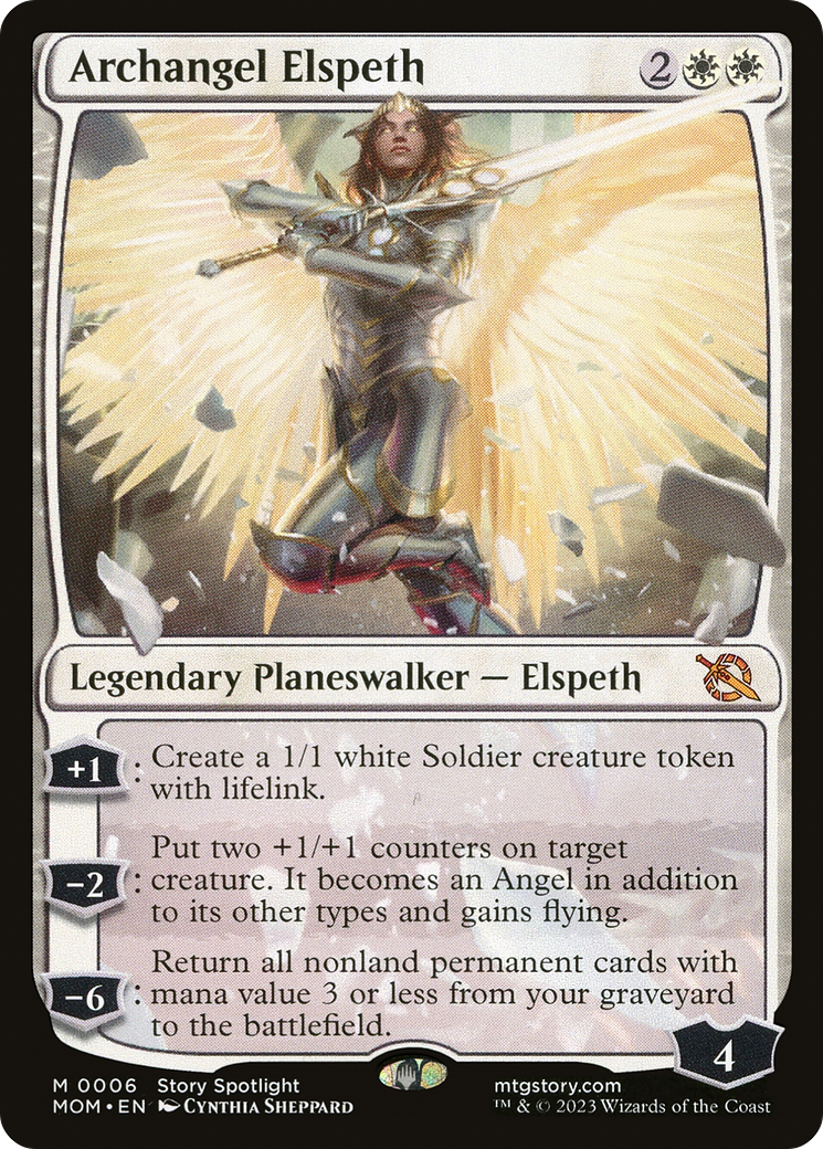 Archangel Elspeth [March of the Machine] | Shuffle n Cut Hobbies & Games