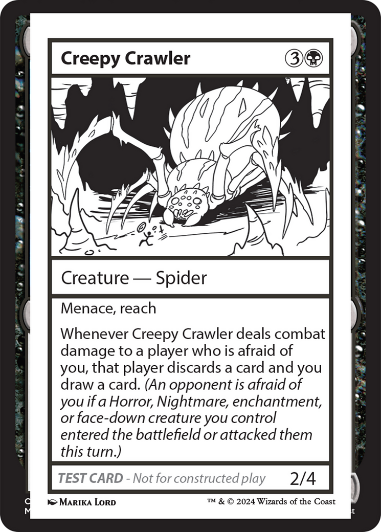 Creepy Crawler [Mystery Booster 2 Playtest Cards] | Shuffle n Cut Hobbies & Games