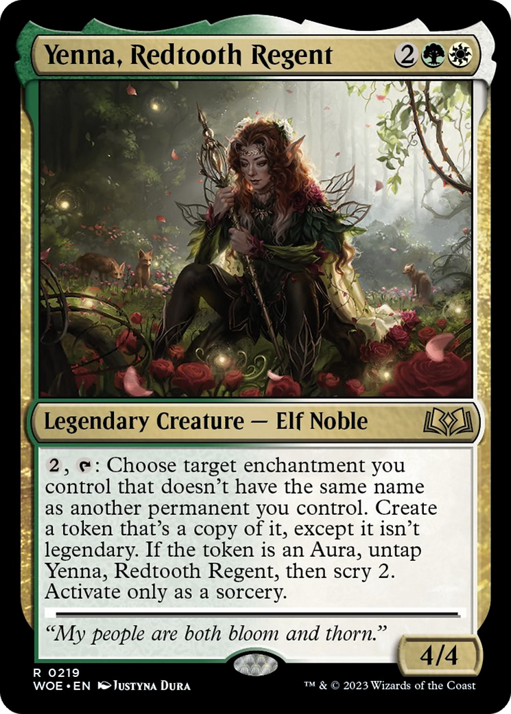 Yenna, Redtooth Regent [Wilds of Eldraine] | Shuffle n Cut Hobbies & Games