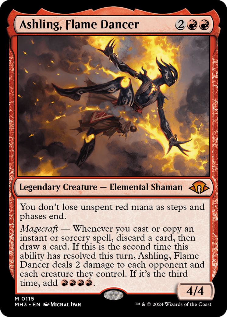 Ashling, Flame Dancer [Modern Horizons 3] | Shuffle n Cut Hobbies & Games