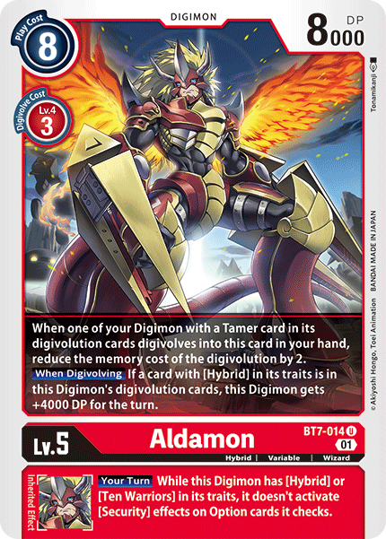 Aldamon [BT7-014] [Next Adventure] | Shuffle n Cut Hobbies & Games