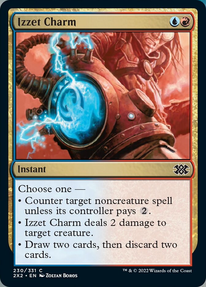 Izzet Charm [Double Masters 2022] | Shuffle n Cut Hobbies & Games