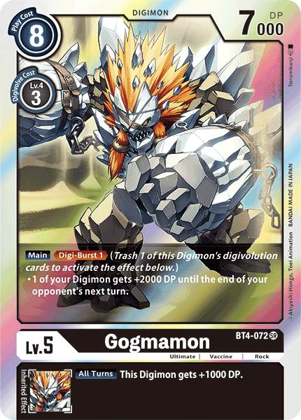 Gogmamon [BT4-072] [Great Legend] | Shuffle n Cut Hobbies & Games