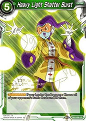 Heavy Light Shatter Burst (Divine Multiverse Draft Tournament) (DB2-096) [Tournament Promotion Cards] | Shuffle n Cut Hobbies & Games