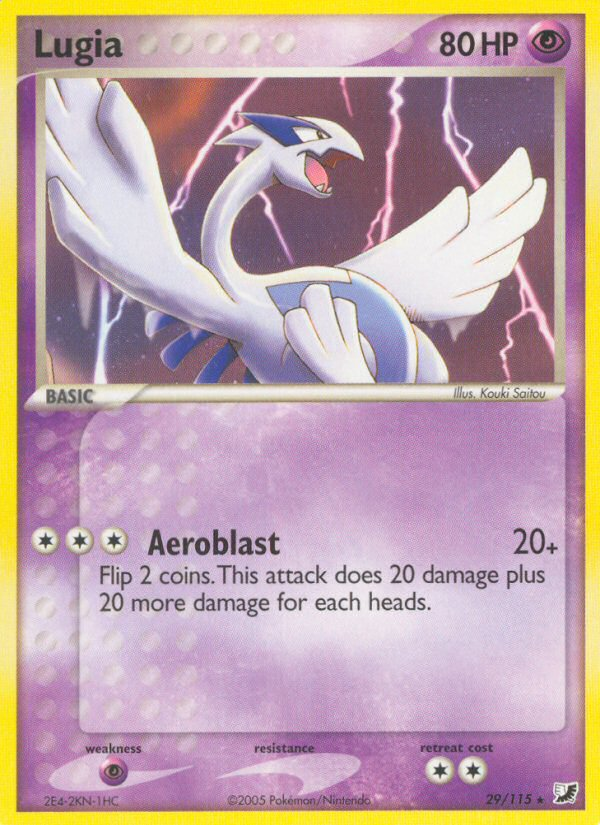 Lugia (29/115) [EX: Unseen Forces] | Shuffle n Cut Hobbies & Games