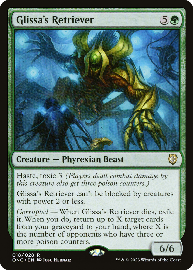 Glissa's Retriever [Phyrexia: All Will Be One Commander] | Shuffle n Cut Hobbies & Games