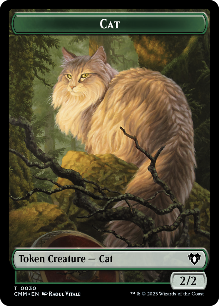 Cat Token (30) [Commander Masters Tokens] | Shuffle n Cut Hobbies & Games