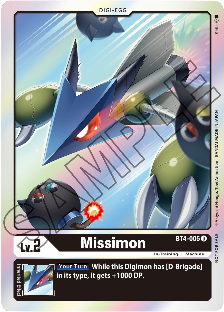 Missimon [BT4-005] (Event Pack 1) [Great Legend Promos] | Shuffle n Cut Hobbies & Games