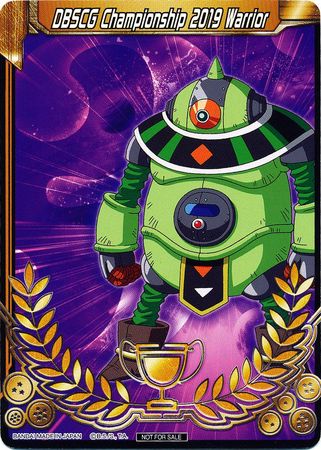 DBSCG Championship 2019 Warrior (Merit Card) - Universe 3 "Mosco" (3) [Tournament Promotion Cards] | Shuffle n Cut Hobbies & Games