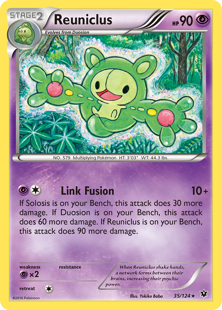 Reuniclus (35/124) [XY: Fates Collide] | Shuffle n Cut Hobbies & Games