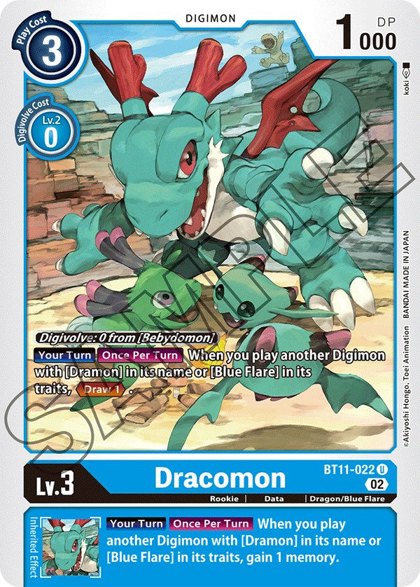 Dracomon [BT11-022] [Dimensional Phase] | Shuffle n Cut Hobbies & Games