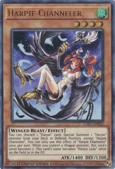 Harpie Channeler [LART-EN022] Ultra Rare | Shuffle n Cut Hobbies & Games